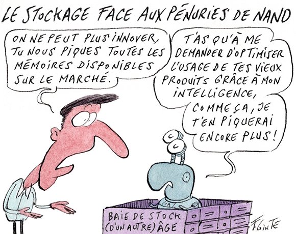Dessin: Stockage : EverPure améliore ses baies... par logiciel